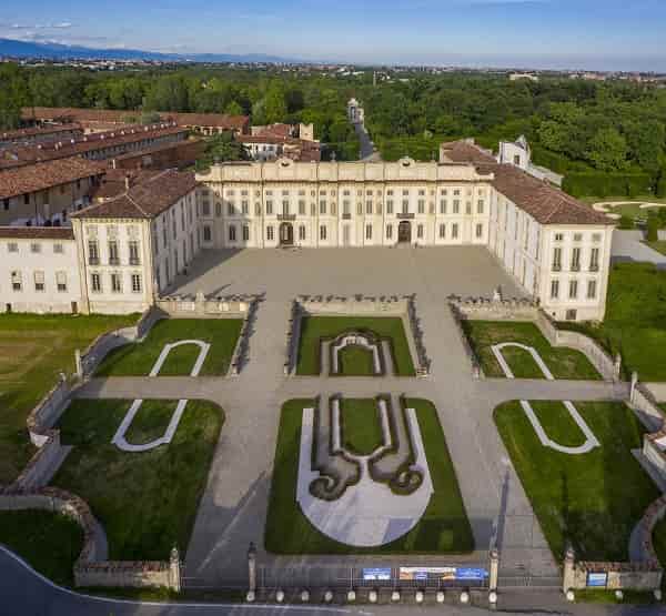 Facciata ovest aerea