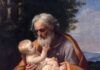 Saint Joseph with the Infant Jesus Guido Reni 1635