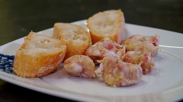 salampatata per crostini di pane