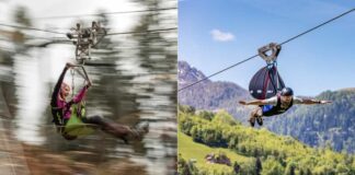 Railzip e Aerofune singolo Valtellina Fly Emotion