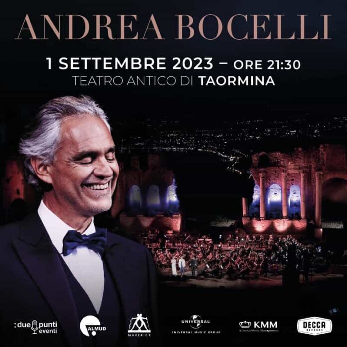 Andrea Bocelli Taormina