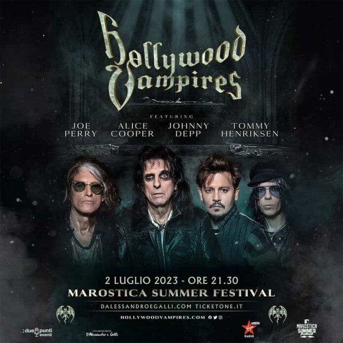 Johnny Deep Hollywood Vampires