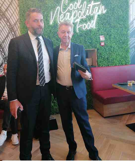RUGGERIO PIZZZAGALLI con il nsotro direttore