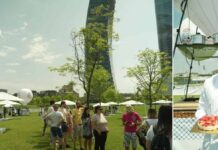 Milano. Galbani Santa Lucia ha creato un villaggio “tra le nuvole” a Parco CityLife Galbani Nuvola Damiano Carrara