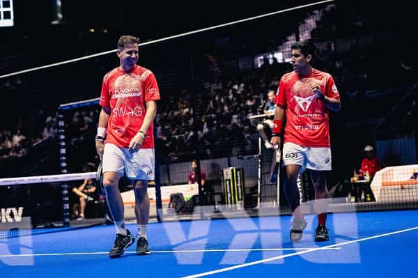 Big win for Paquito Navarro and Federico Chingotto on Madrid Arena’s centre court (credit: Premier Padel) Madrid Premer Padel P1 Men