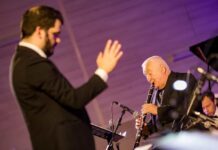 Milano. Lunedì 21 agosto al Castello Sforzesco “The King of Swing”: omaggio a Benny Goodman Da sinistra, Luca Missiti e Paolo Tomelleri