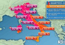 Temperature fascette 3bmeteo