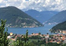 Besano: viaggio tra fossili, lago e montagne vista lago Ceresio - Besano
