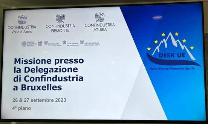 Inaugurazione Ufficio Confindustria Piemonte Liguria Vda a Bruxelles