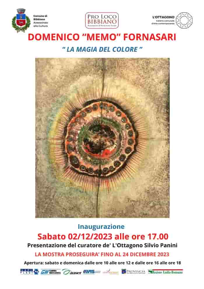 Locandina Domenico Memo Fornasari