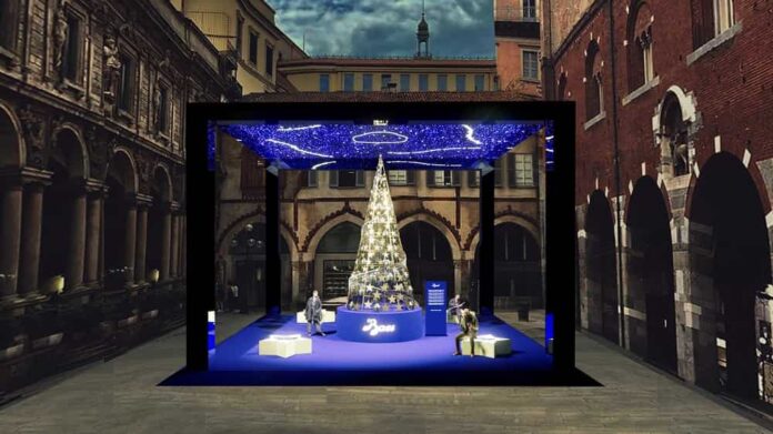 Perugina rendering ambientato