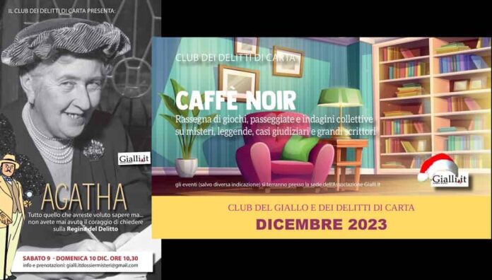 Agatha Christie 9 10 dicembre 23 a Napoli agatha christie 9 10 dicembre 23 a Napoli