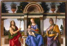 559 Andrea del Verrocchio e Lorenzo di Credi Madonna di Piazza Scala