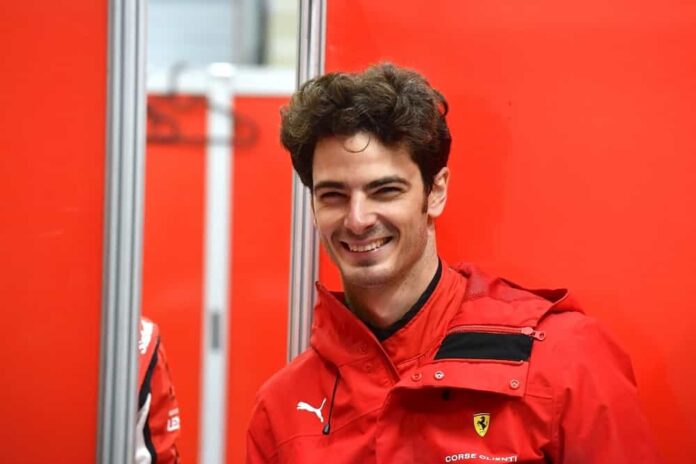 Alessio Rovera Ferrari official driver