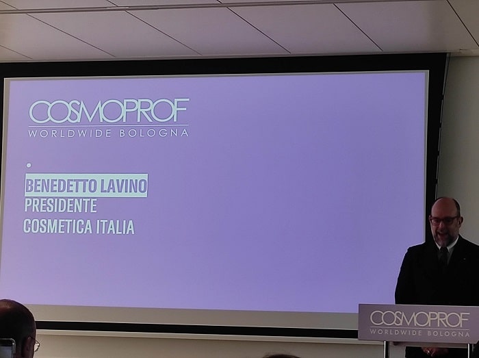 Benedetto Lavino Presidente Cosmetica Italia