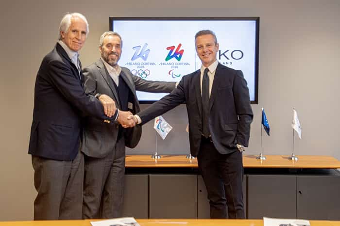 Giovanni Malagò Andrea Varnier Simone Dominici