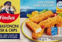 I mitici bastoncini Findus Bastoncini Findus