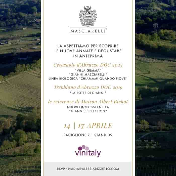 INVITO MASCIARELLI VINITALY 2024