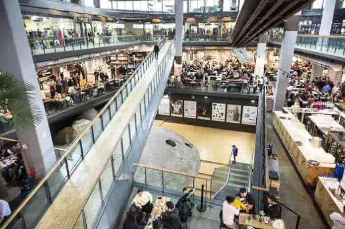 Mercato Centrale Torino veduta