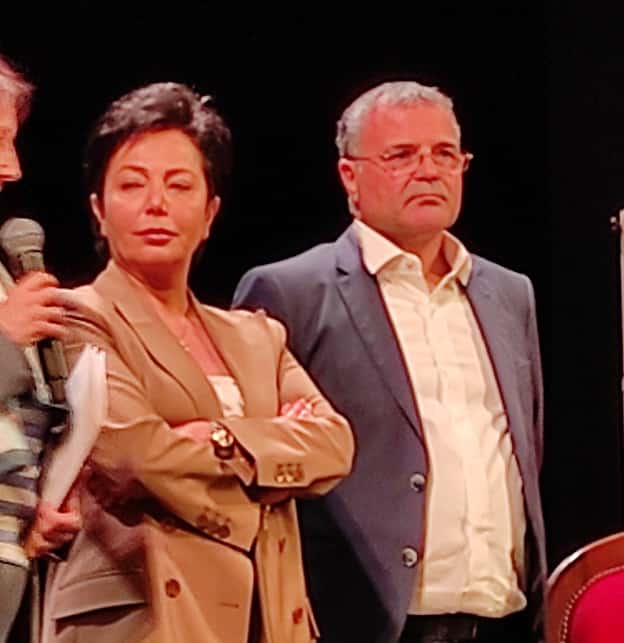 Paola Panariello e Adriano Califano