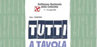 Tutti a Tavola Giornata Celiachia