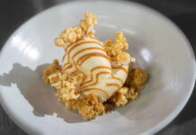 Sbrisola, gelato e popcorn di Davide di Rocco sbrisolona Gelato popcorn Loison