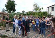 Festa delle Rose 2024, alla Tenuta Piano Monaci. Taglio del nastro Festa delle rose 2024
