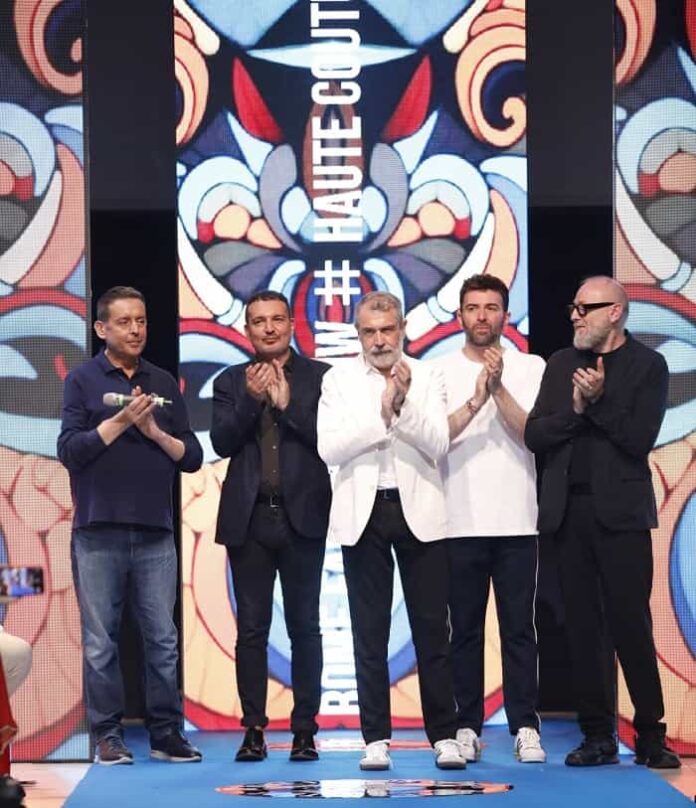 Michele Miglionico Franco Ciambella Nino Lettieri Gianni Sapone Giovanni Cannistrà Rome Fashion Show