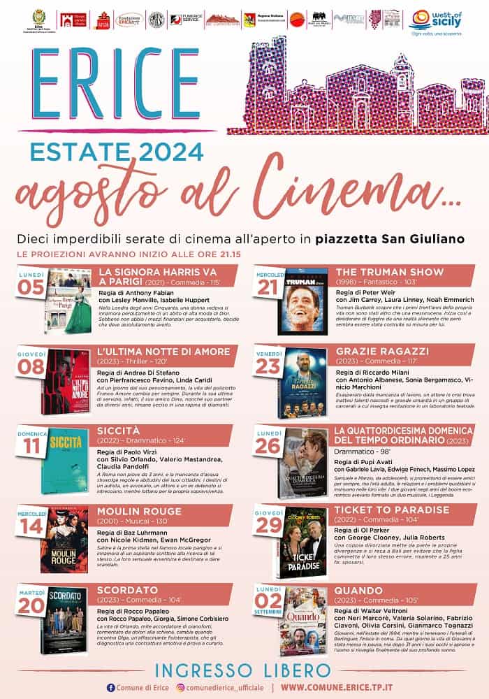 CINEMA locandina Erice 