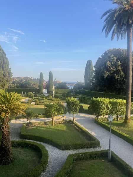 Il giardino di Villa Marigola a Lerici Il giardino di Villa Marigola a Lerici