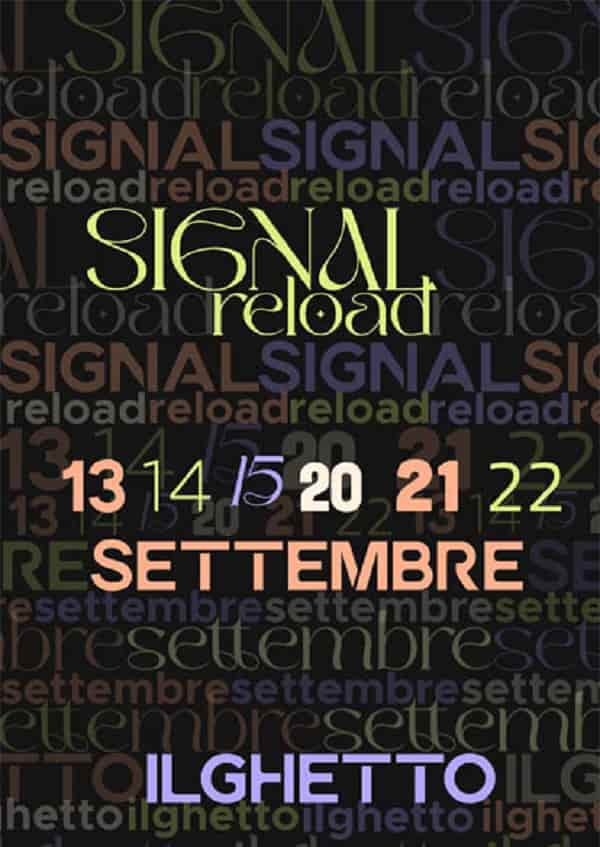 Signal Reload locandina verticale