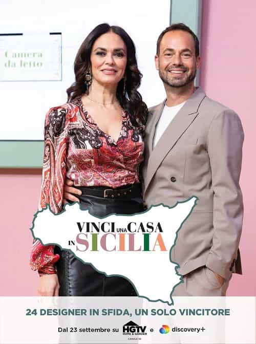 Vinci Casa in Sicilia Maria Grazia Cucinotta e Damiano Gallo