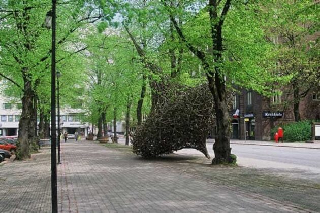 10.Jaakko Pernu Tree Branches Public Sculptures 1 by InHabitat min