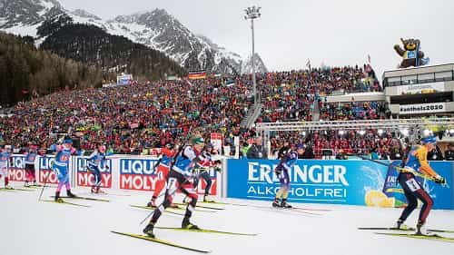 Evento sport Biathlon Inverno 2025 Plan de Corones