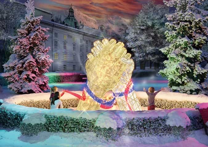 Innsbruck Mercatini di Natale: lo spettacolare parco di luci LUMAGICA