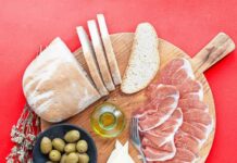 Tagliere toscano con Prosciutto Toscano DOP
