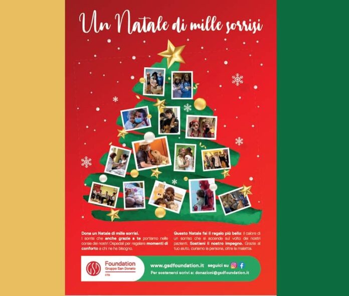 Un Natale di Mille Sorrisi - GSD Foundation ETS non profit del Gruppo San Donato