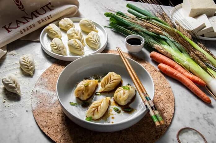 Capodanno Cinese 中国新年 ravioli alla piastra Veganuary
