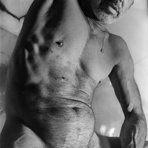 Torso di Bacco 2024 stampa ai sali d'argento su carta baritata