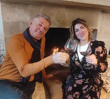 Valentina Farina con il direttore