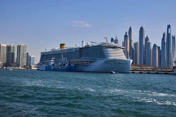 Costa Smeralda Dubai port LNG Costa Smeralda Dubai port LNG