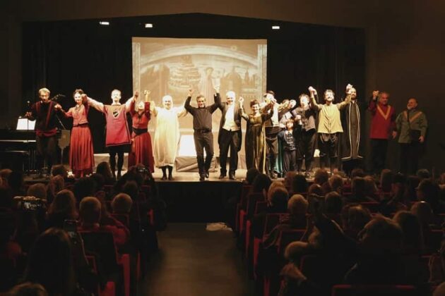 Gianni Schicchi Puccini al Teatro Pime di Milano 31 gennaio 2025 Saluti finali 01