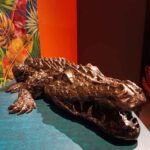 51 We, Humanimals nhow Alberto Tornago Coccodrillo in bronzo