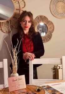 Alice Mezzanotte all'interno di Maison Mezzanotte