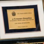 Colazione in onore di Fortunato Ortombina Hotel Principe di Savoia 4 giugno 2015 Targa