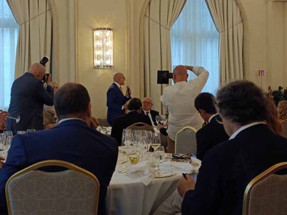 Colazione in onore di Fortunato Ortombina Hotel Principe di Savoia 4 giugno 2025 14
