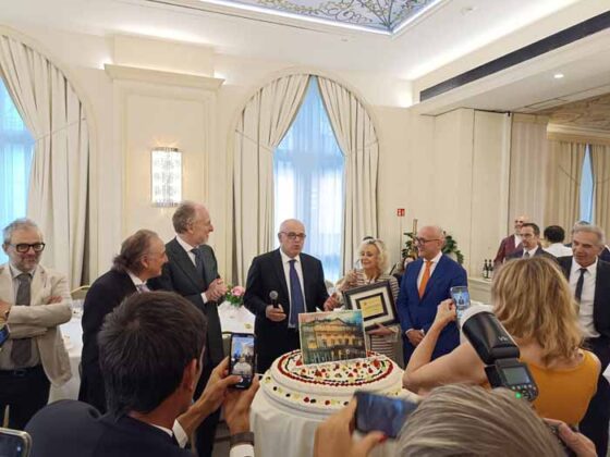 Colazione in onore di Fortunato Ortombina Hotel Principe di Savoia 4 giugno 2025 15