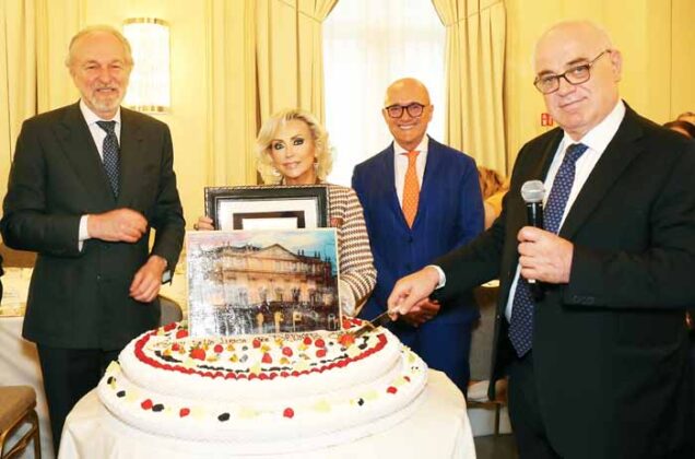 Colazione in onore di Fortunato Ortombina Hotel Principe di Savoia 4 giugno 2025