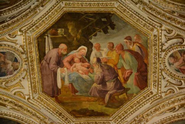 Duomo di Salerno Cripta, Particolare dei soffitti foto Mentnafunangann