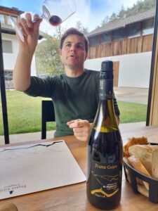 Florian Gojer al brindisi